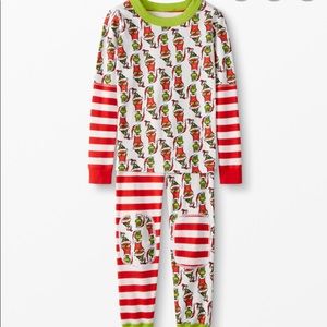 NWT Hanna Andersson Grinch PJs
